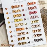 ราคา Nailsfc VDN เซ็ทสีเจลแคทอาย โทนน้ำตาล เซตสีเจลทาเล็บ เซ็ท 18 สี แถมชาร์ตสำเร็จรูป VENDEENI - E14 (26315503828)