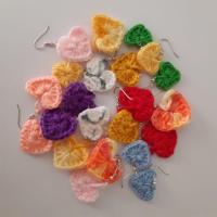 ราคา ต่างหูไหมพรม ต่างหูหัวใจ milk cotton (5139115758)