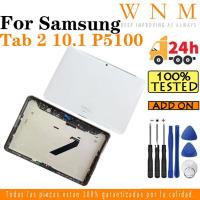 ราคา SAMSUNG ฝาหลังแบตเตอรี่สําหรับsamsung Galaxy GT-P5100 GT-P5110 Tab 2 10.1 P5100 P5110 พร้อมโลโก้แบตเตอรี่กระจกฝาหลังด้านหลังประตูกรณีเปลี่ยนกรอบเลนส์เครื่องมือ (24183856268)