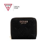 ราคา GUESS กระเป๋า รุ่น PG9349137 CRESIDIA SLG SMALL ZIP AROUND BLACK สีดำ (29059351865)