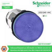 ราคา Schneider XB7EV06MP ไพล็อทแลมป์ไฟแสดงสี แบบสีน้ำเงินชนิด LED ใช้กับไฟ 220/240 VAC สั่งซื้อได้ที่ร้าน Ucanbuys (5981962637)