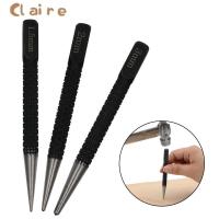 ราคา COD ดอกเหล็กนำศูนย์ เหล็กตอกนำศูนย์ ชุด 3 ชิ้นสีดำ 1.5มม. 2มม. 3 มม. ดอกเจาะทำตำแหน่ง Claire (41902977905)