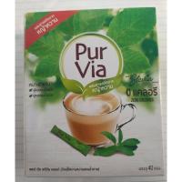 ราคา Pur Via Stevia 0 kcal. กล่อง 40 ซอง เพอร์ เวีย สตีเวีย เบลนด์ (22676369965)