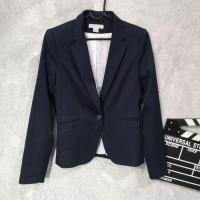 ราคา ผ้ามือสอง เสื้อสูทแขนยาวหญิง H&M สีกรม (25391930939)