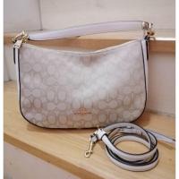 ราคา New Coach Crossbody ของแท้100% นำเข้าจากอเมริกา กระเป๋าสะพายไหล่ กระเป๋าสะพายข้าง สีขาว (8243488604)