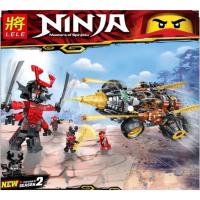 ราคา firstbuy_ตัวต่อเลโก้จีน LELE 31183 ชุด Ninja Go Cole's Earth Driller จำนวน 620 ชิ้น ของสะสม (6316628074)