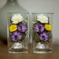 ราคา DMN-210-1219-129 ดอกไม้สดอบในโหลแก้วแบบสไตล์ญี่ปุ่น อยู่ได้นานกว่า5-7ปี (6289462397)