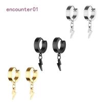 ราคา 1คู่พังก์ฮิปฮอปสแตนเลสสายฟ้าสายฟ้าสายฟ้าแขวนกอดต่างหูห่วงสําหรับไม่จํากัดเพศ (42666408349)