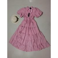 ราคา งานป้าย​ color vine งานมือ1 ชุดกระโปรงทรงขนมชั้น​ ชุดกระโปรงยาว​ แขนพอง (18725427581)