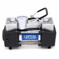 ราคา Chotiwat ปั๊มลมไฟฟ้าติดรถยนต์ แบบพกพา 12V 2 ลูกสูบ (251296788)