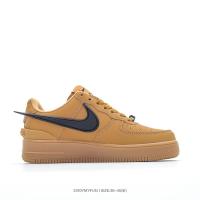 ราคา Nike AMBUSH x Nike Force AF1 Heavy Hook Joint Air Force One Low cut รองเท้ากีฬาสีเทาเข้ม, Big Black Hook (55551738324)