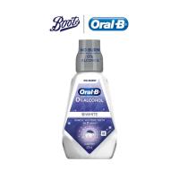 ราคา Oral-B ออรัล-บี น้ำยาบ้วนปาก ทรีดีไวท์ คลีน มินต์ 473มล (9098008242)