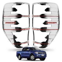 ราคา ครอบไฟท้าย ครอบไฟ เขียน Ranger สีโครเมี่ยม สำหรับ Ford Ranger ปี 2015-2017 (3542327367)