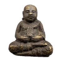 ราคา พระสังกัจจายน์ ทรงเครื่อง ยุครัตนะ (สมัยอยุธยาตอนปลาย-กรุงรัตนโกสินทร์ตอนต้น ประมาณ ๒๐๐ - ๓๐๐ ปี) เนื้อทองเหลือง (28370976260)