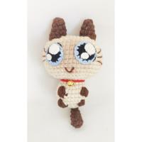 ราคา ตุ๊กตาแมว แมววิเชียรมาศ แมวน่ารัก สำหรับทาสแมว พวงกุญแจแมว ที่ห้อยกระเป๋า "แมว" น่ารัก มินิมอล (พร้อมส่ง) (44163651798)