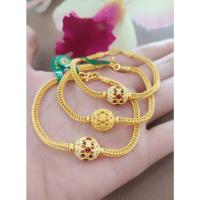 ราคา สร้อยข้อมือทองคำแท้96.5% นน.2สลึง มีใบรับประกัน (19725743809)