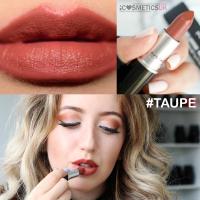 ราคา MAC lipstick สี Taupe ขนาดจริง ทาไปแล้ว 1 ครั้ง เท่านั้นค่ะ (3663779202)