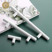 ราคา มือจับประตูตู้เสื้อผ้า ลิ้นชัก เฟอร์นิเจอร์ ตู้กับข้าว อลูมิเนียมอัลลอย สีขาว (15393692886)