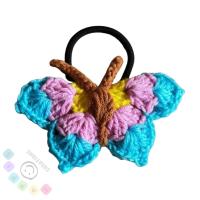 ราคา ผ้าผูกผมผีเสื้อโครเชต์แฮนด์เมด (52602703711)