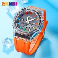 ราคา นาฬิกา skmei ของแท้ รุ่น sk2100 ยาง พร้อมกล่อง มีประกัน (23267167923)