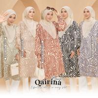 ราคา เสื้อ Dalila Qairina Bercorak Mango Poka Ironless เสื้อผู้หญิงมุสลิม Ironless ผู้หญิง (47851180189)