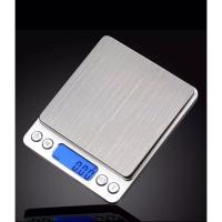 ราคา ✉☜เครื่องชั่งน้ำหนักดิจิตอล ชั่งได้ 2000 กรัม ทศนิยม 1 จุด 0.1 หน้าจอ Electronic Digital Kitchen food Scale (3591271706)