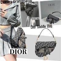 ราคา ดิออร์ Dior/ถุงอาน/กระเป๋าถือผู้หญิง/คลาสสิก/ใหม่ (26927757243)