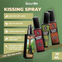 ราคา LYD Wolf ON Kissing Spray Mouth Freshener Spray Cool and Refreshing Mint Fruit Flavour Compact 20ml (29880993841)