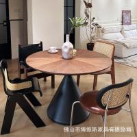 ราคา รอบหนังสือสีแดงเล็กๆน้อยๆรอบโต๊ะรับประทานอาหารจีนโต๊ะรับประทานอาหารโบราณวอลนัทนอร์ดิกนาฬิกาทรายย้อนยุคไม้เนื้อแข็งดินแนะนํา อีเวล (45852219169)