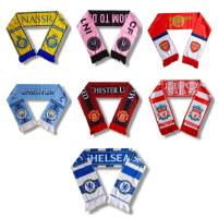 ราคา ผ้าพันคอพิมพ์ลายสโมสรฟุตบอล MANCHESTER UNITED, MANCHESTER CITY, AC MILAN, PSG, REAL MADRID (20276917394)
