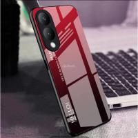 ราคา [ ส่งจากไทย ] Case Vivo Y17S / Y28 5G เคสกระจกสองสี เคสกันกระแทก ขอบนิ่ม เคสกระจกไล่สี สินค้าใหม่ vivo y17s/y28 (24553115833)