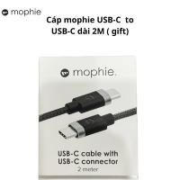 ราคา สาย Mophie USB-C เป็น USB-C ยาว 2M (25377965017)