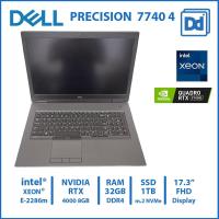 ราคา DELL PRECISION 7740 INTEL XEON E-2286m NVIDIA RTX 4000 8GB RAM 32GB NVMe 1TB USED 4 โน๊ตบุ๊คทำงาน (2788770065)