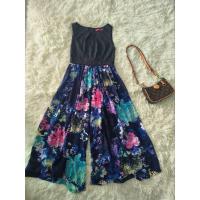 ราคา ชุดจั๊มสูทกางเกงขายาวผ้าชีฟอง (28035991813)