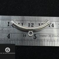 ราคา อะไหล่เงินแท้ 92.5% อะไหล่หลอดเงิน ตะกุดเงิน ที่ร้อยสร้อย อะไหล่สร้อย (41960522722)