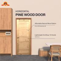 ราคา Changdee eco Greatwood ประตูไม้สนบานทึบ 80x200ซม. สีธรรมชาติ สินค้าดีมีคุณภาพ* (25343288555)