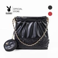 ราคา PLAYBOY รุ่น Siren Bucket Bag กระเป๋าสะพายผู้หญิง รหัส ST-B254PB638 ดีไซน์ทรง Bucket มี2สี (56100010369)