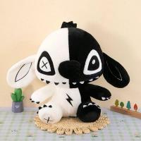 ราคา แบบใหม่ Dark Elf Stitch ตุ๊กตาของเล่นตุ๊กตาสีดำสีขาวม้าหมอน Ragdoll(16นิ้ว)10ตัว (29672553038)