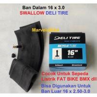 ราคา FatBike 16 x 3.0 Swallow AV 35mm BMX Bike Inner Tube (44022875826)