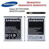 ราคา SAMSUNG​ EB484659VU EB484659VA EB484659YZแบตเตอรี่ 1500mAhสำหรับSamsung Galaxy W T759 50 GT-S8600 S5820 I8350 I519 S5690 (3655634073)