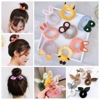 ราคา ยางรัดผม หูกระต่าย ปุกปุย ขนมิ้ง ฟูๆ น่ารัก โดนัทมัดผม สไตล์เกาหลี ฟรุ้งฟริ้ง ขนนุ่ม คละสี (17388539470)