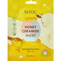 ราคา Soqu Honey Ceramide Mask Pack Set (5 แผ่น) จัดส่งจากกรุงเทพ (25843633108)