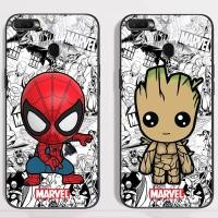 ราคา KT-11 การ์ตูน Marvel Groot Spiderman HD แก้วสําหรับ OPPO A7 A12 A12S A11K A5S F9 F7 F5 Realme 2 Pro (45252414383)