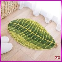 ราคา พรมเช็ดเท้ารูปใบไม้สีเขียว (43020285907)