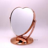 ราคา AC27-68 กระจกตั้งโต๊ะกรอบหัวใจพร้อมที่ตั้งสีโรสโกลด์ 30 ซม. L1-2 (23843180712)