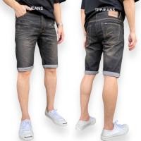 ราคา ๋JEANSEXPRESS Short's Jeans กางเกงยีนส์ทรงสามส่วนชาย สีฟอกสนิม ยีนส์ยืด ใส่สบาย เป้ากระดุม ทรงสลิมสวย Size 28-36 (27500564587)