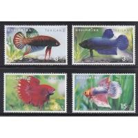 ราคา B610 แสตมป์ไทยยังไม่ได้ใช้ ชุดปลากัด ปี 2545 ครบชุด 4 ดวง (4828373228)
