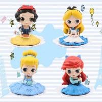 ราคา . เซต4ตัว โมเดลเจ้าหญิง ชุดน้ำชา ซินเดอเรลล่า อลิซ แอเรียล สโนไวท์ . (8247806221)