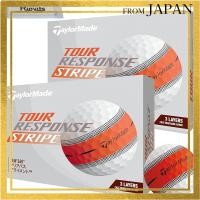ราคา No-brand item TaylorMade Tour Response Stripe TMJ24 Tour Response STRIPE Orange 2 dozen set (24 balls)Direct from Japan (25443913738)