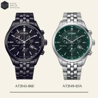 ราคา [ Excel Watch ] นาฬิกาซิติเซน CITIZEN Chronograph Classic Corso รุ่น AT2145-86E, AT2149-85X Eco-Drive (โซลาร์) (28287270541)